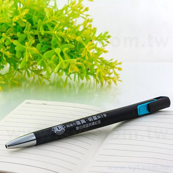 廣告筆-消光霧面黑色塑膠筆管禮品-單色原子筆-採購客製印刷贈品筆_9